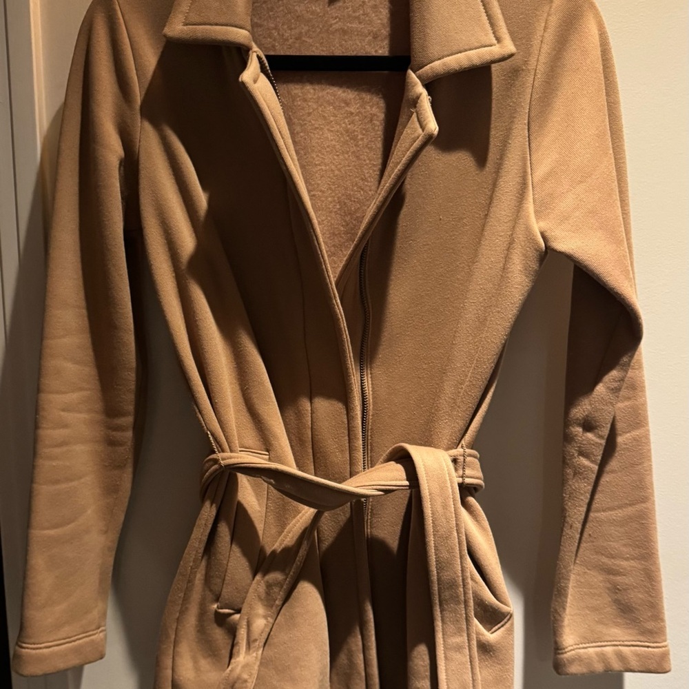 Women's Splendid camel sweater jacket
